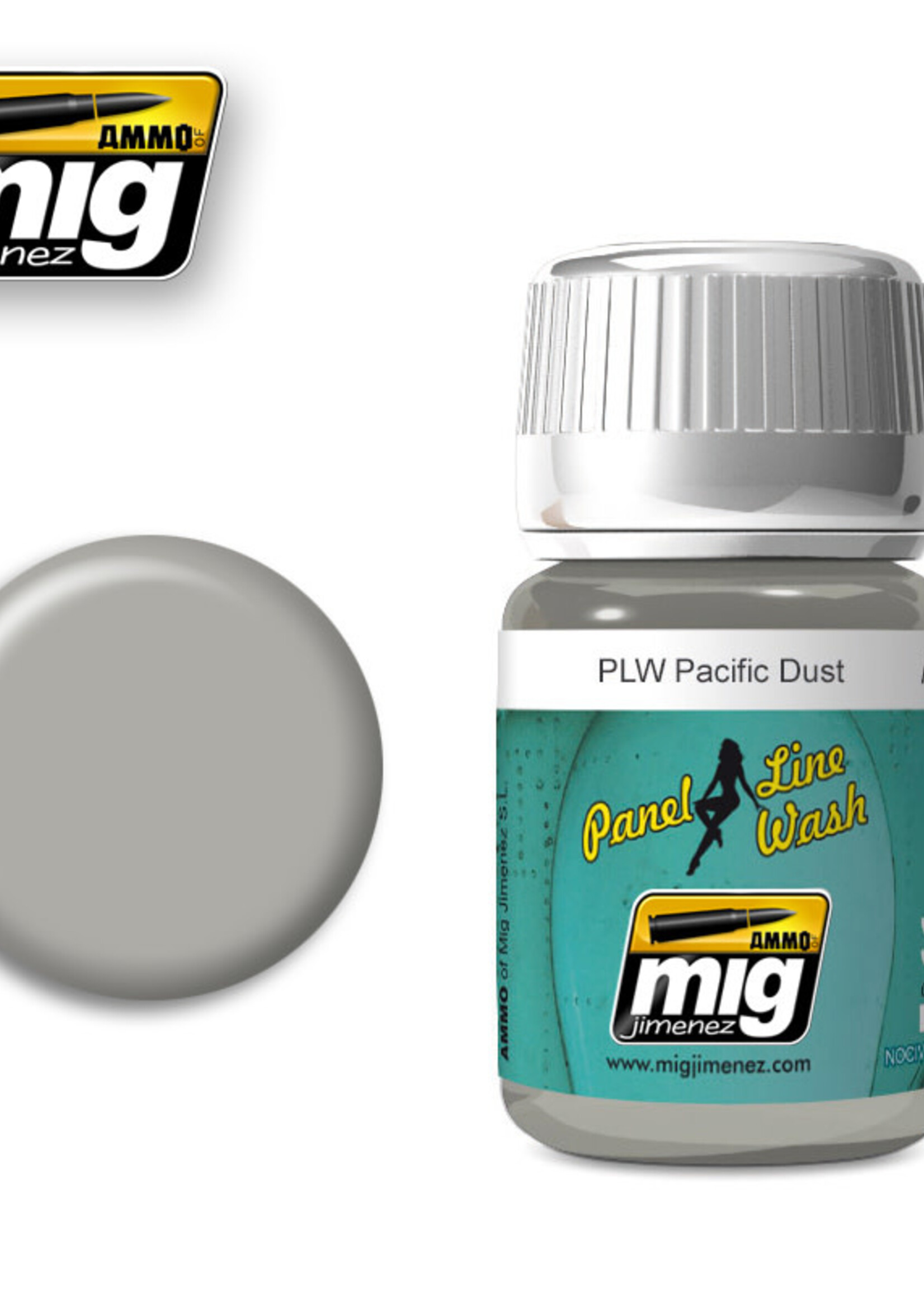 AMMO MIG AMMO MIG 1604 PANEL LINE WASH PACIFIC DUST JAR 35 ML