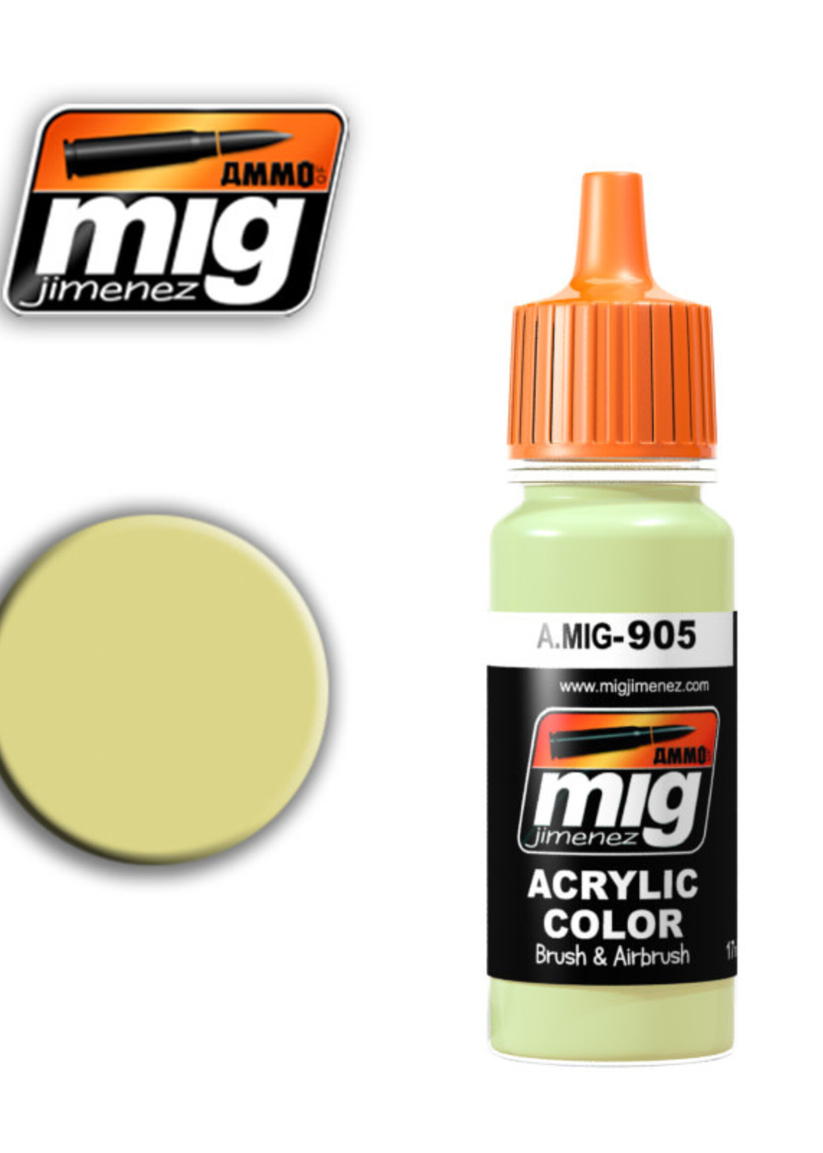 AMMO MIG AMMO MIG 0905 DARK YELLOW SHINE JAR 17ML