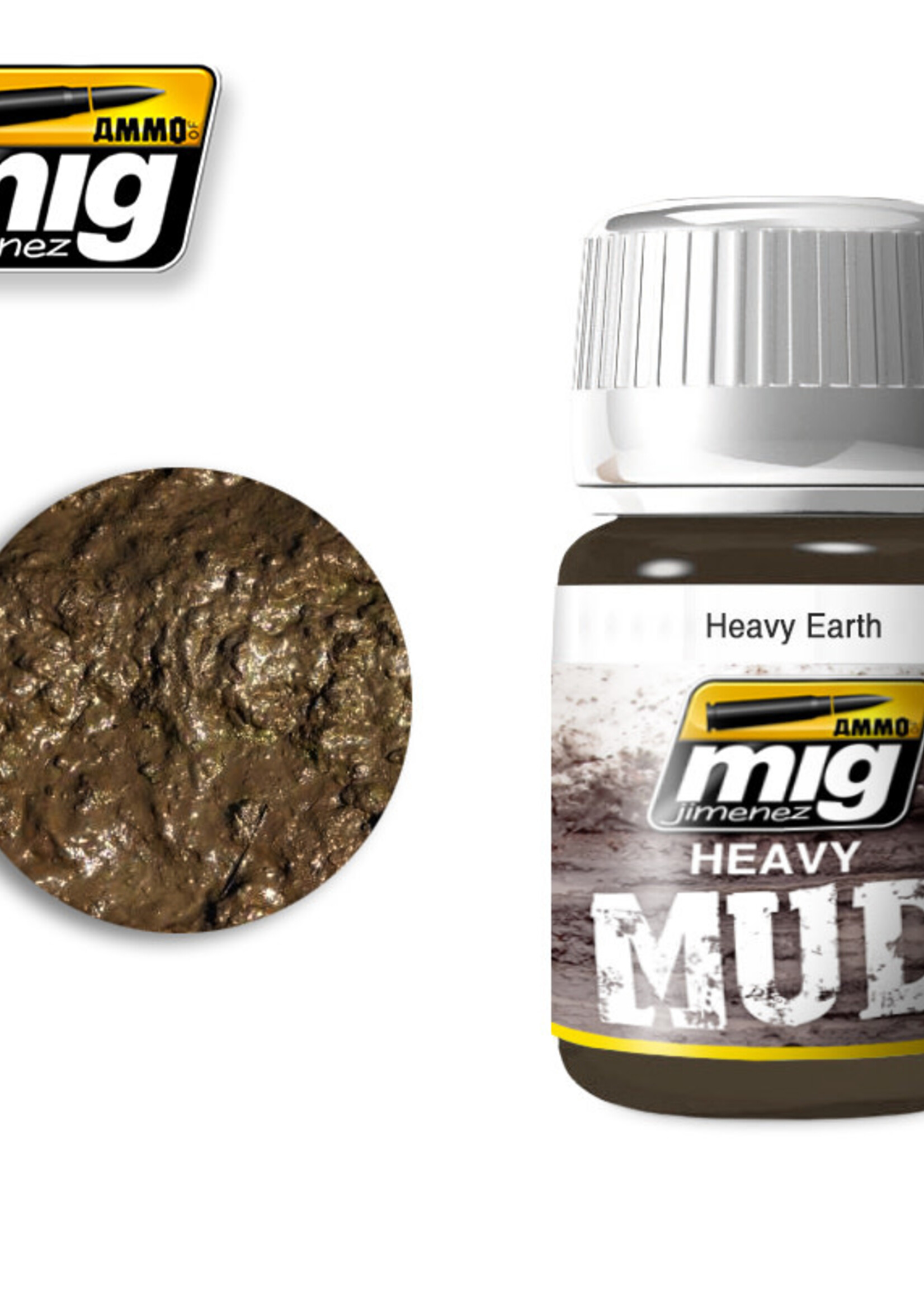 AMMO MIG AMMO MIG 1704 HEAVY EARTH JAR 35 ML