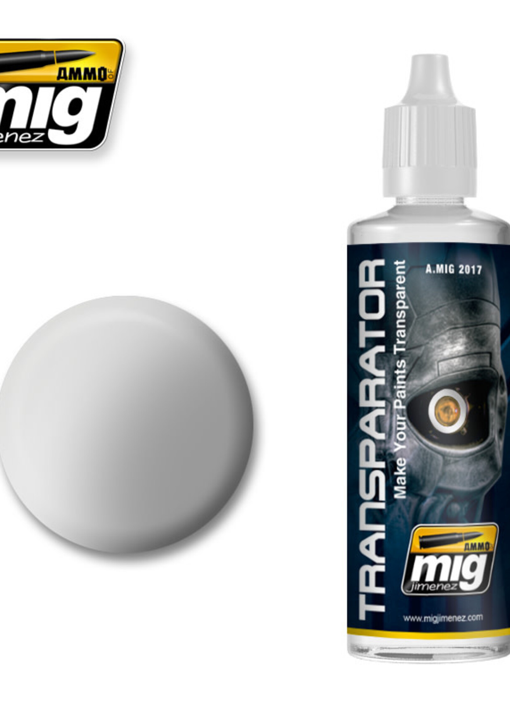 AMMO MIG AMMO MIG 2017 ACRYLIC TRANSPARATOR JAR 60 ML