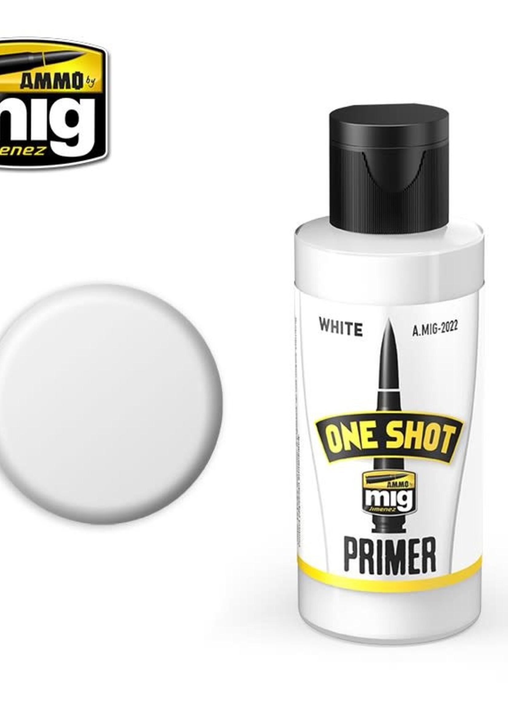AMMO MIG AMMO MIG 2022 ONE SHOT PRIMER - WHITE JAR 60 ML