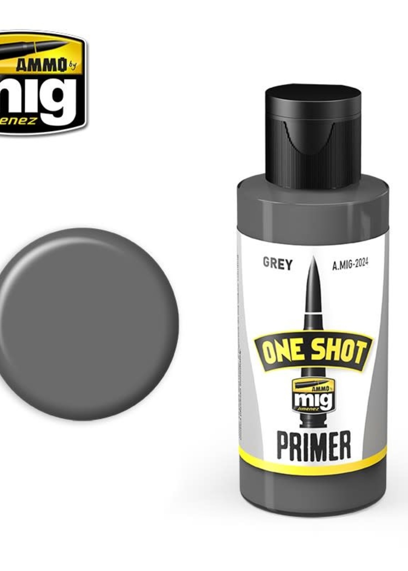 AMMO MIG AMMO MIG 2024 ONE SHOT PRIMER - GREY JAR 60 ML
