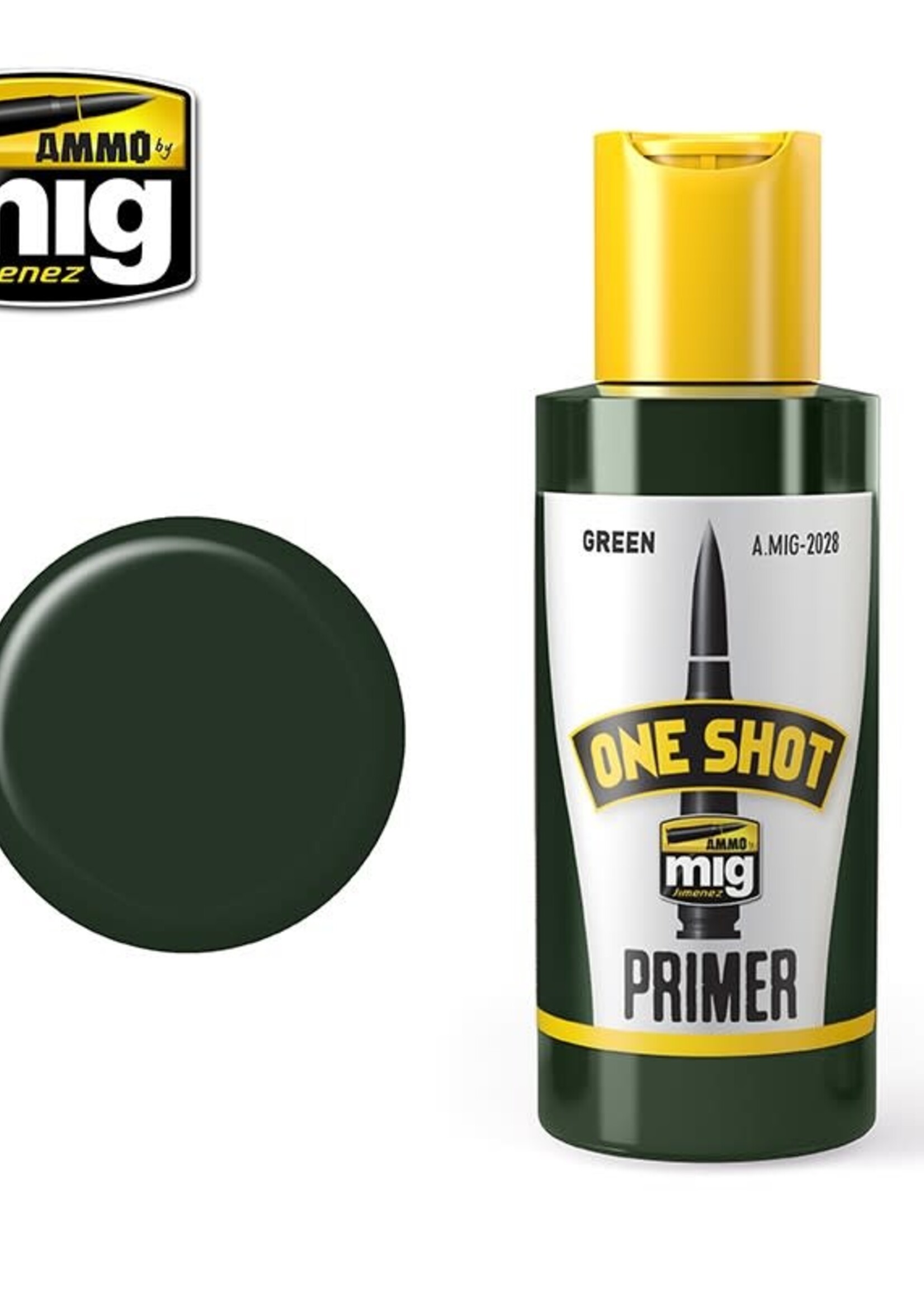 AMMO MIG AMMO MIG 2028 ONE SHOT PRIMER - GREEN JAR 60 ML