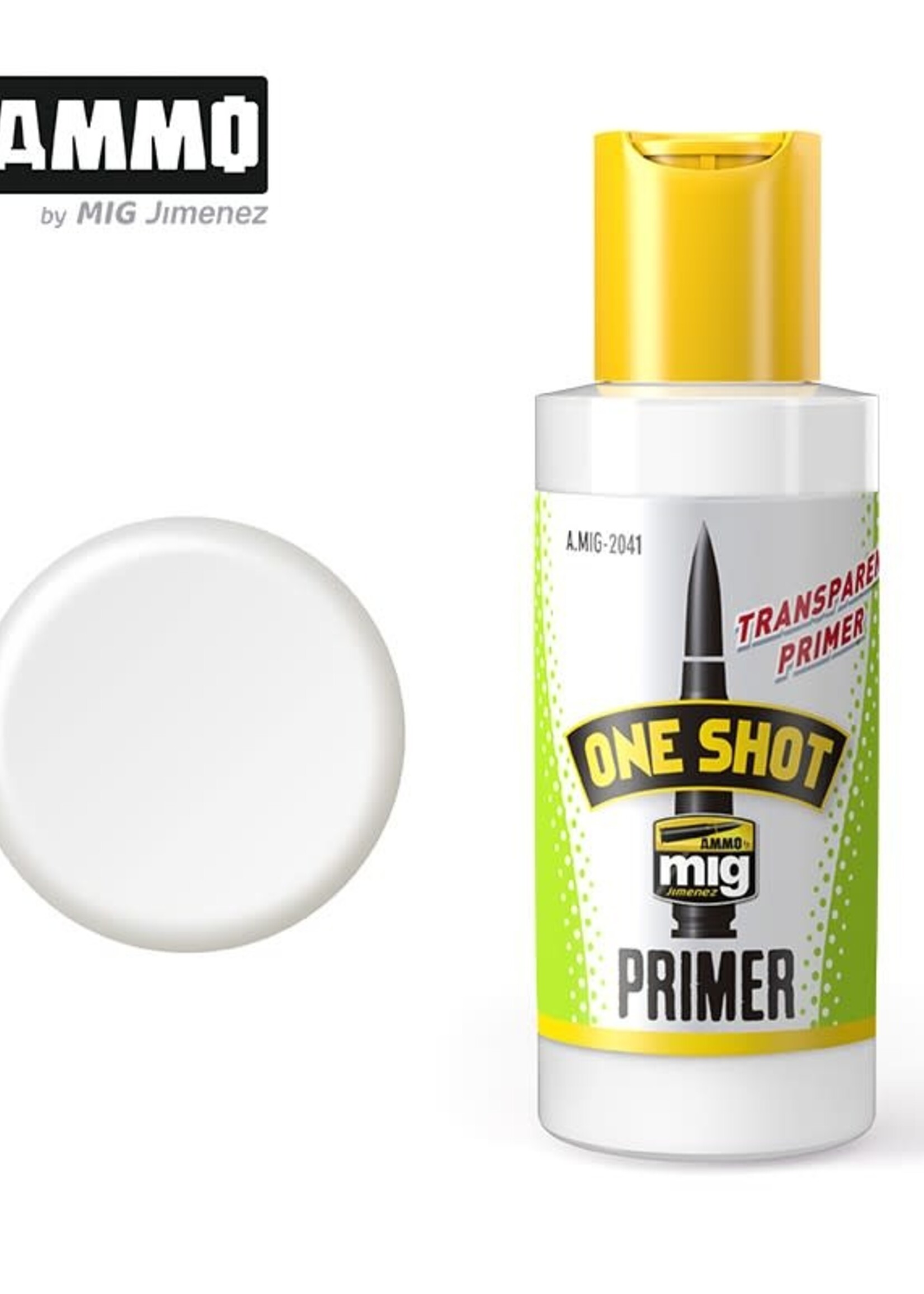 AMMO MIG AMMO MIG 2041 ONE SHOT TRANSPARENT JAR 60 ML