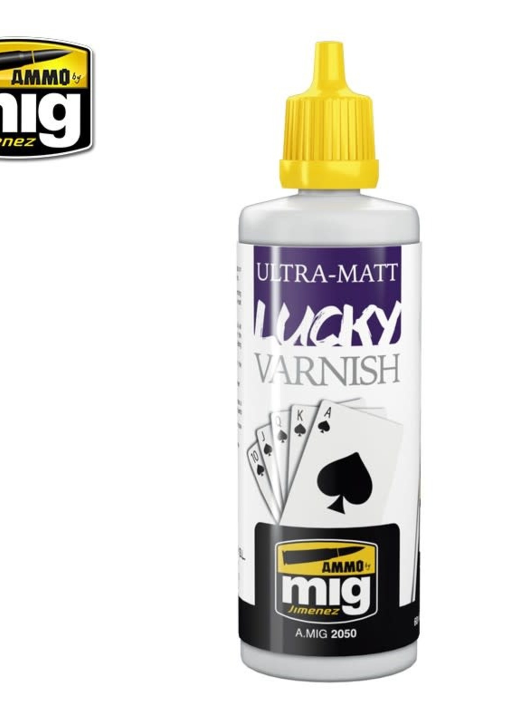 AMMO MIG AMMO MIG 2050 LUCKY VARNISH - ULTRA MATT JAR 60 ML
