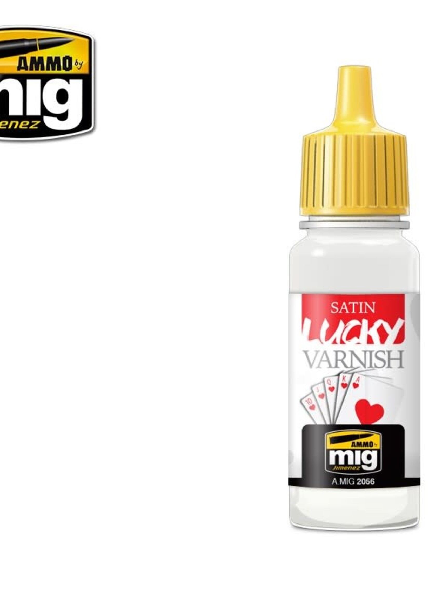AMMO MIG AMMO MIG 2056 LUCKY VARNISH - SATIN JAR 17 ML