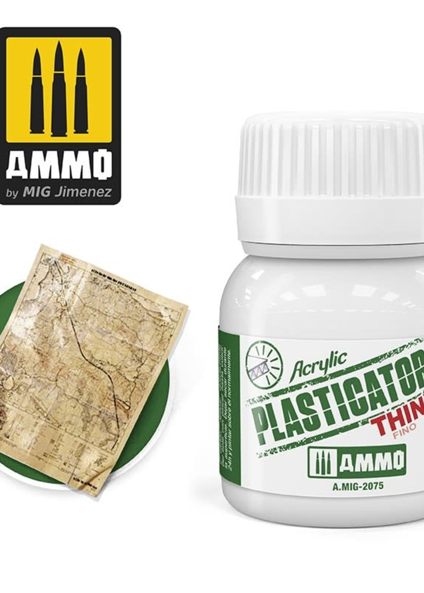 AMMO MIG AMMO MIG 2075 ACRYLIC PLASTICATOR THIN JAR 40 ML (7/21) *