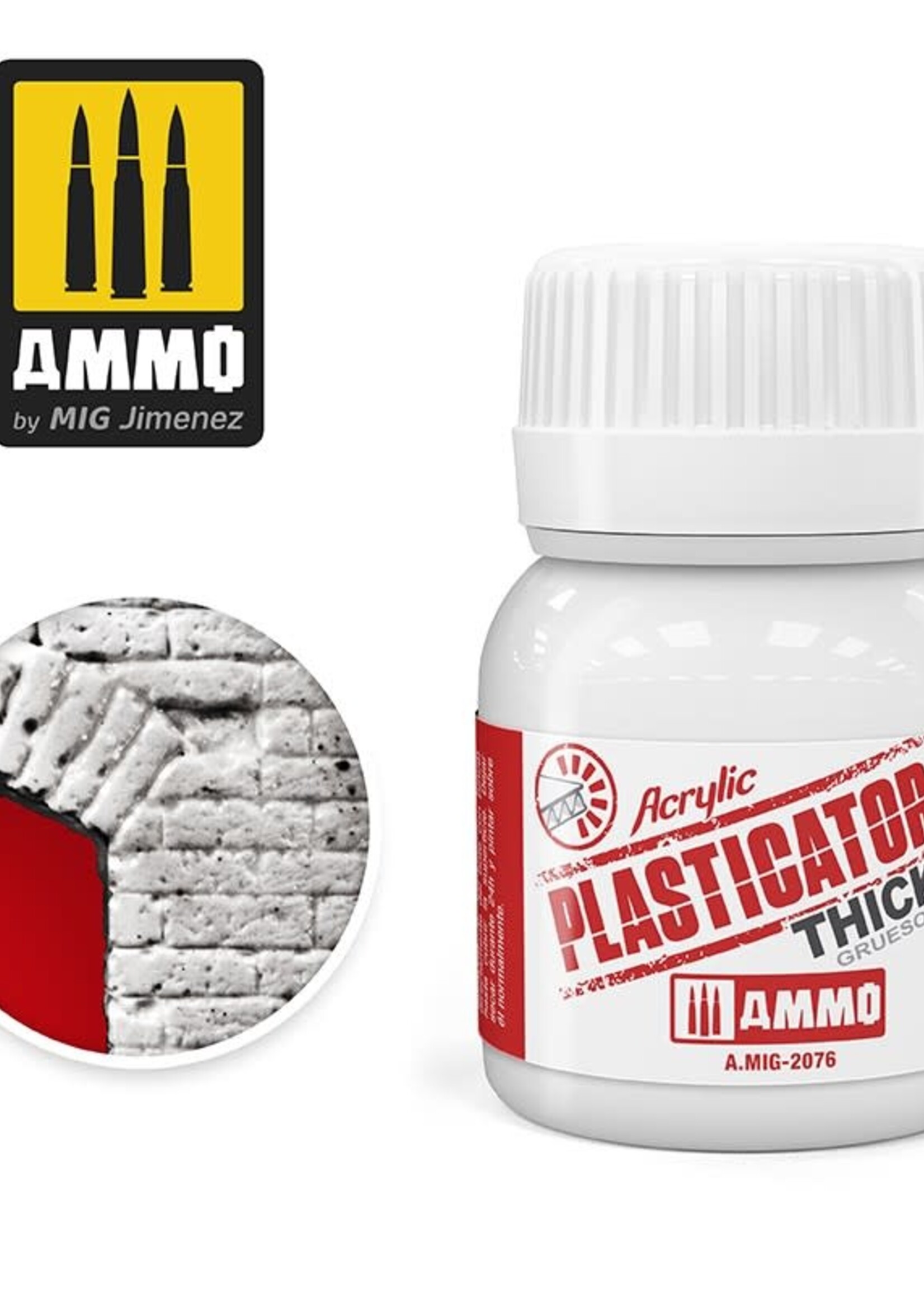 AMMO MIG AMMO MIG 2076 ACRYLIC PLASTICATOR THICK JAR 40 ML (7/21) *