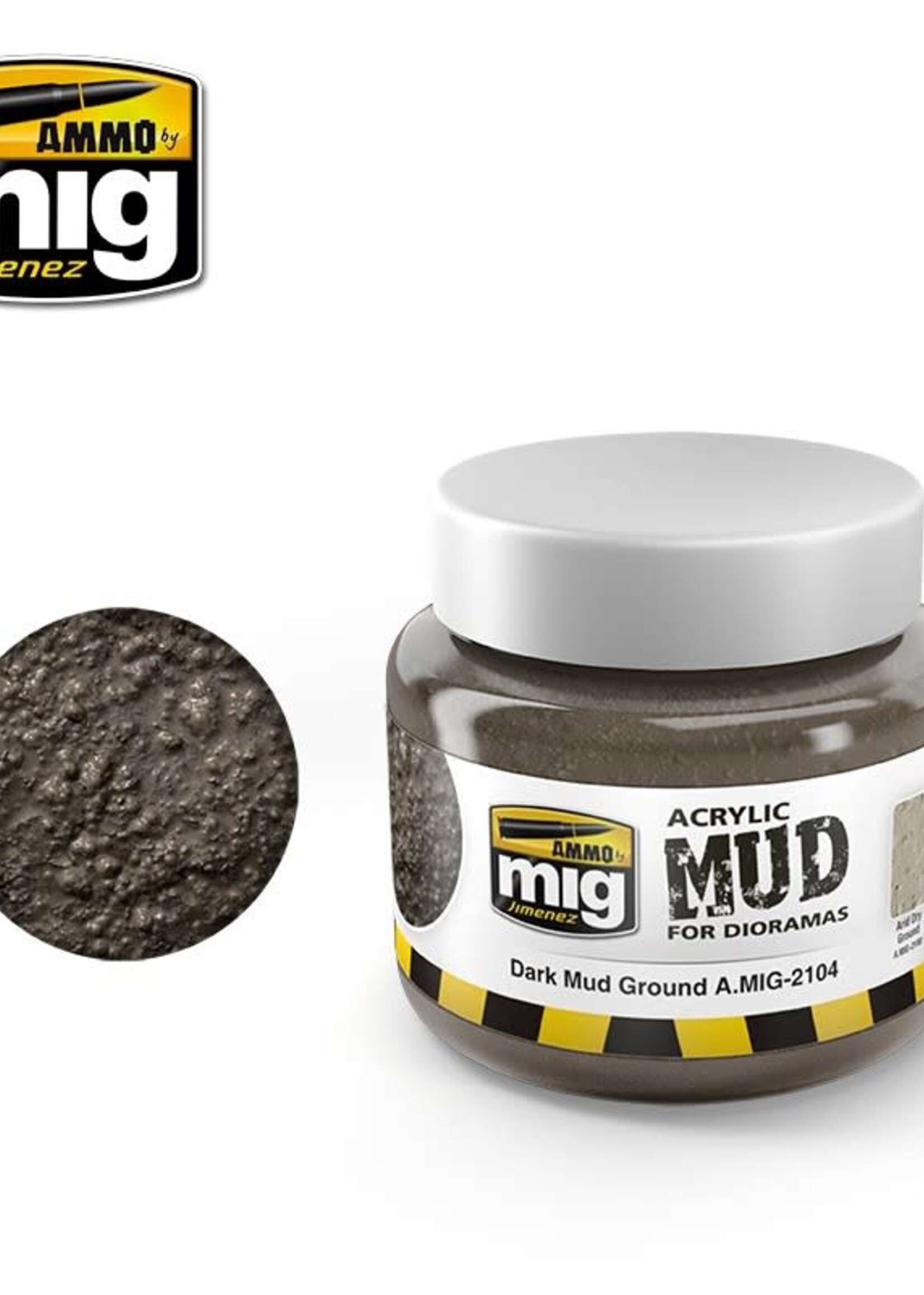 AMMO MIG AMMO MIG 2104 DARK MUD GROUND JAR 250 ML