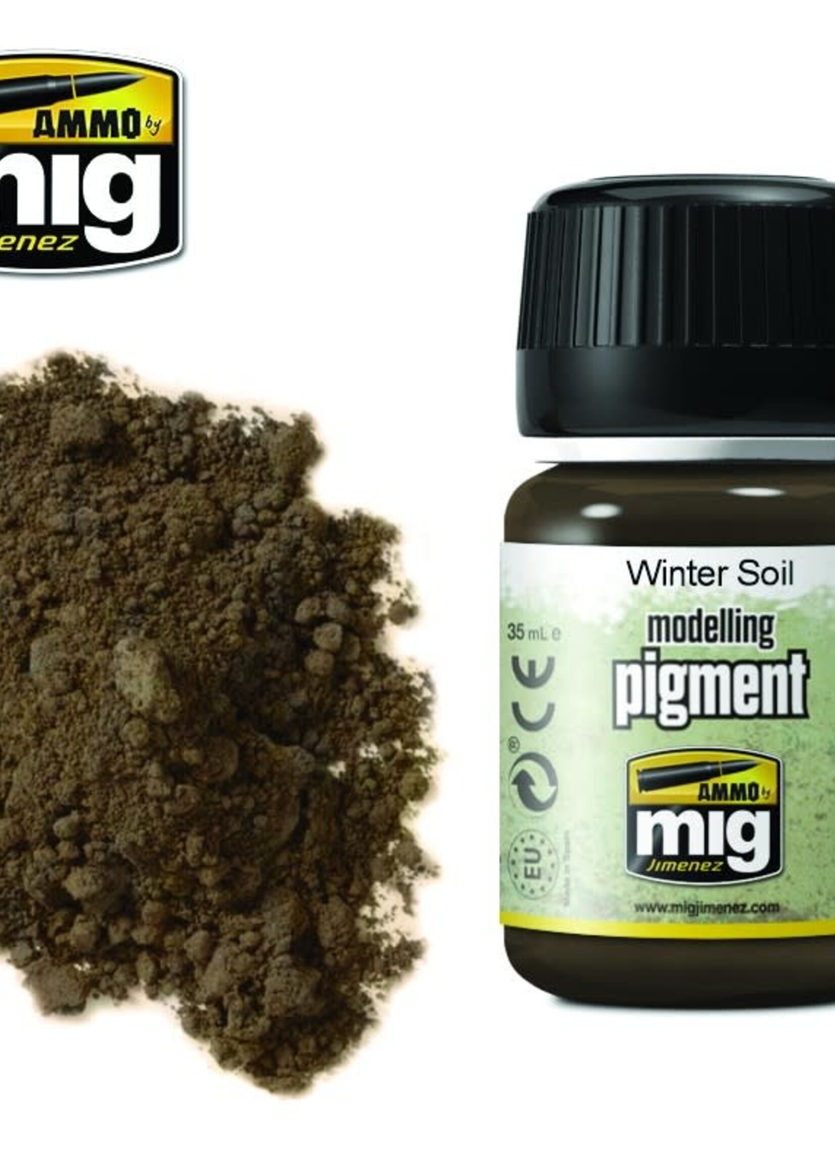 AMMO MIG AMMO MIG 3029 SUPERFINE PIGMENT WINTERÂ SOIL JAR 35 ML