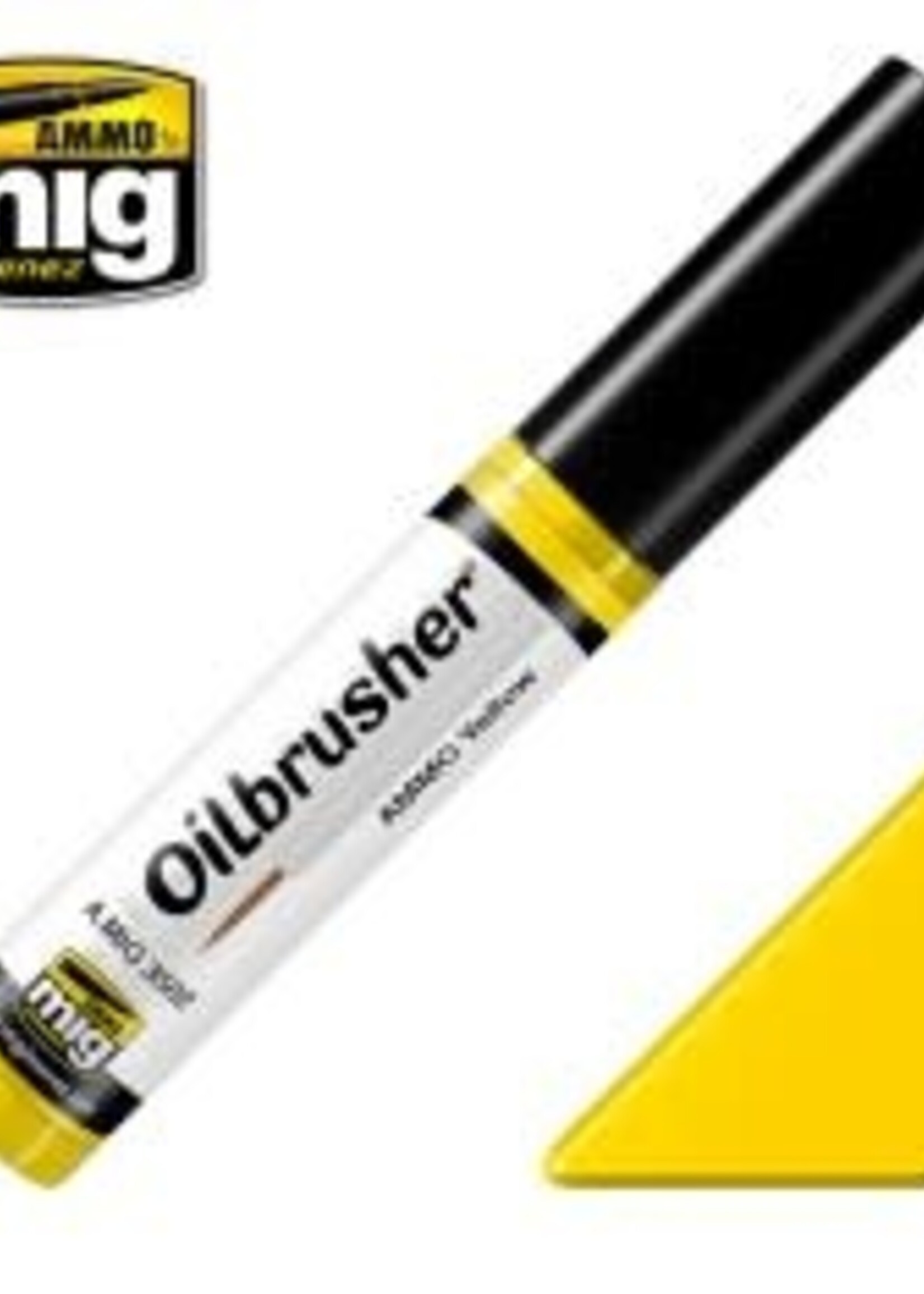 AMMO MIG AMMO MIG 3502 OILBRUSHERSYELLOW JAR 10 ML
