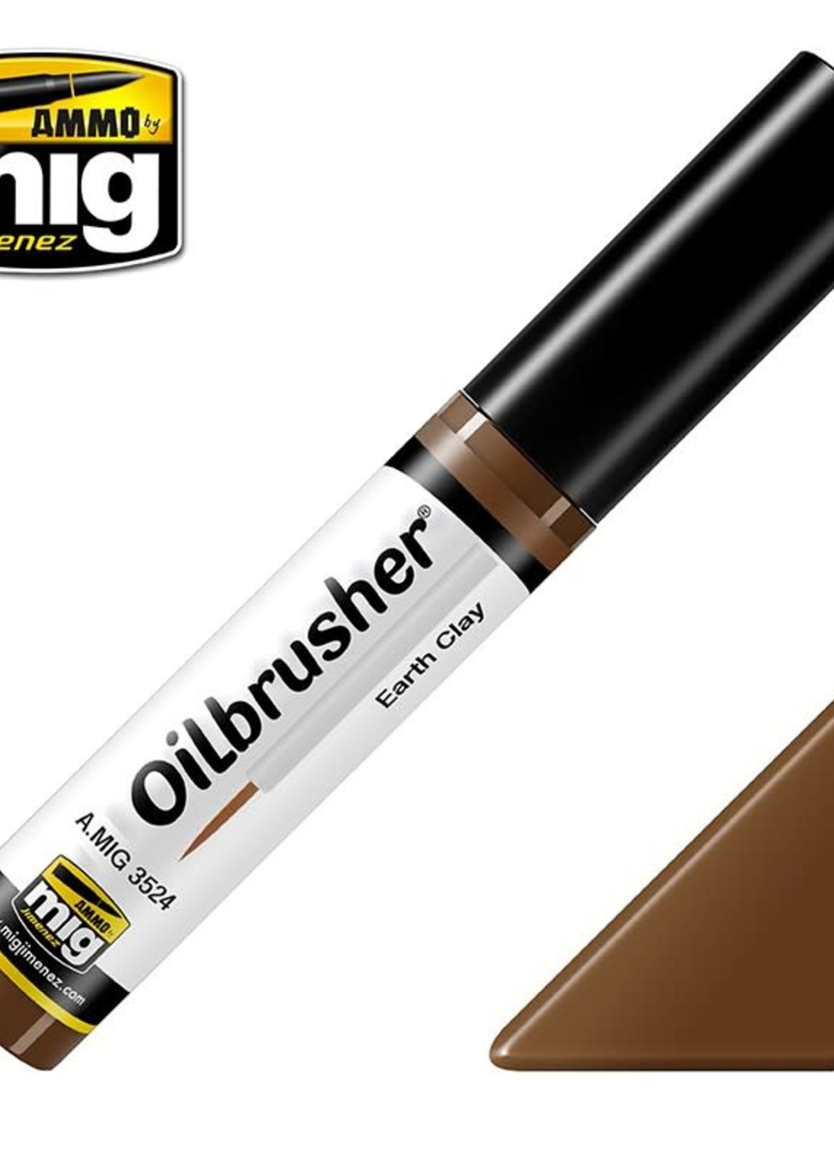 AMMO MIG AMMO MIG 3524 OILBRUSHERS EARTH CLAY JAR 10 ML
