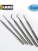 AMMO MIG AMMO MIG -EXPO70839 EXPO 5PC STAINLESS HOOK & PICK SET