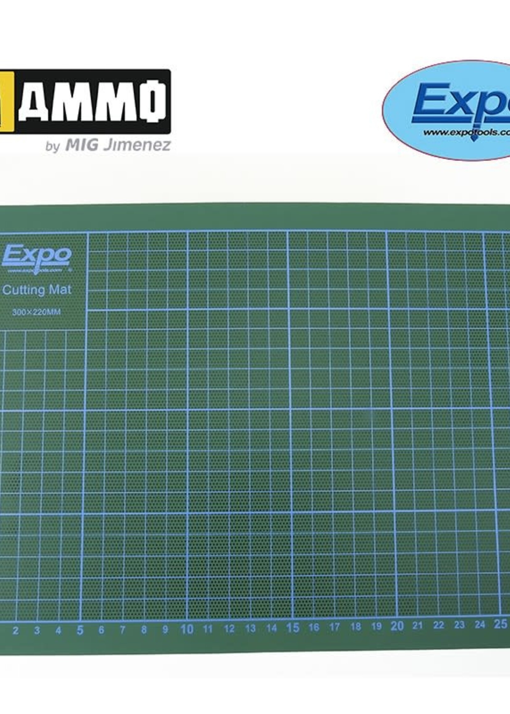AMMO MIG AMMO MIG -EXPO71204 EXPO A4 CUTTING MAT - 300 X 220MM