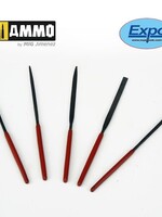 AMMO MIG AMMO MIG -EXPO72535 EXPO 5PC STEEL MINI NEEDLE FILES IN WALLET