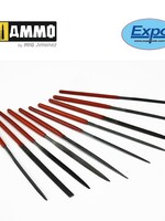 AMMO MIG AMMO MIG -EXPO72536 EXPO 10PC MINI FILE SET 2 X 100MM IN WALLET