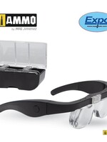 AMMO MIG AMMO MIG -EXPO73977 EXPO LC1790 USB LED GLASSES WITH 4 LENSES