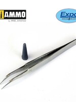 AMMO MIG AMMO MIG -EXPO79007 EXPO STAINLESS TWEEZER NO 7 CURVED