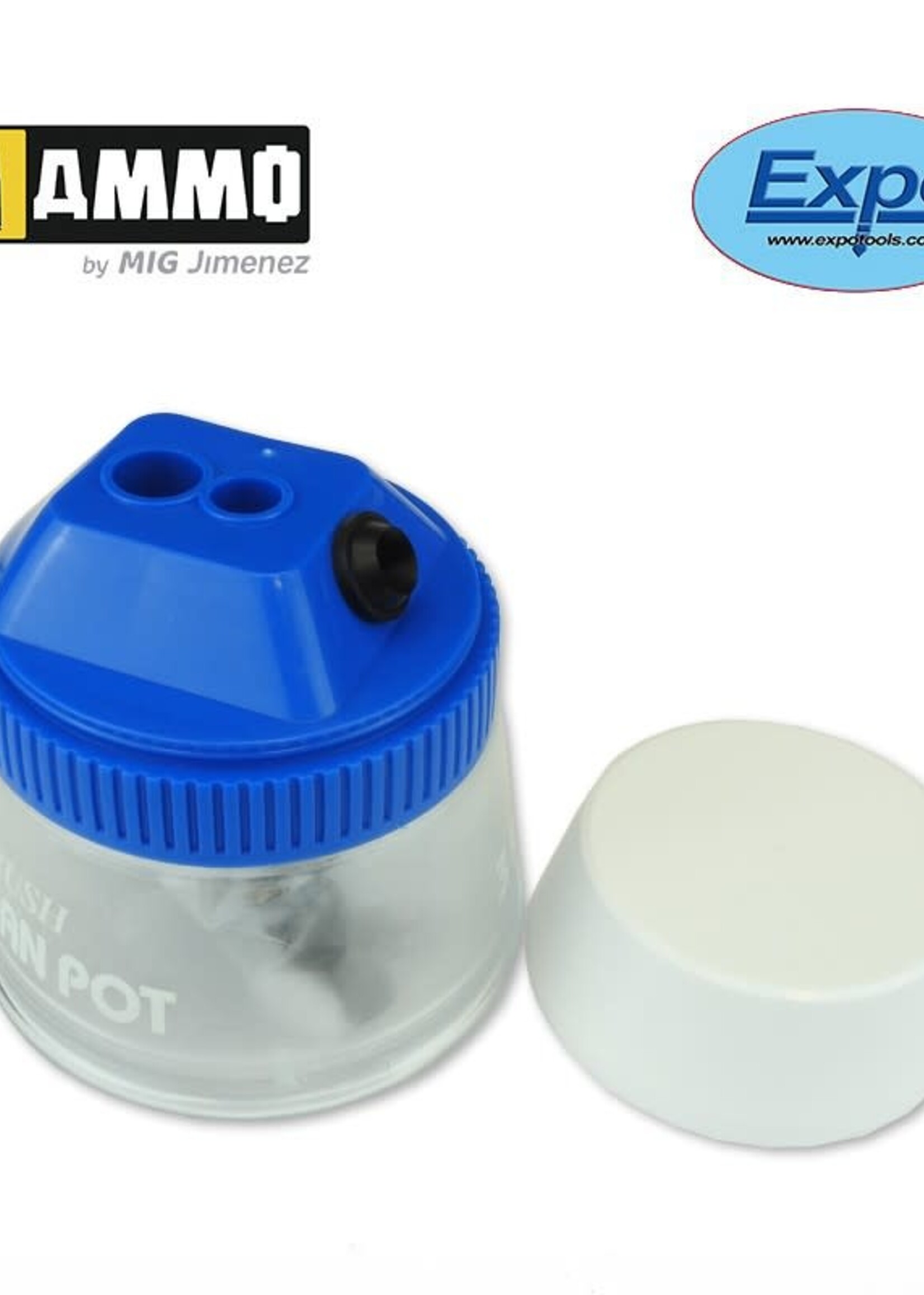 AMMO MIG AMMO MIG -EXPOAB610 EXPO AIRBRUSH CLEAN POT 3IN1