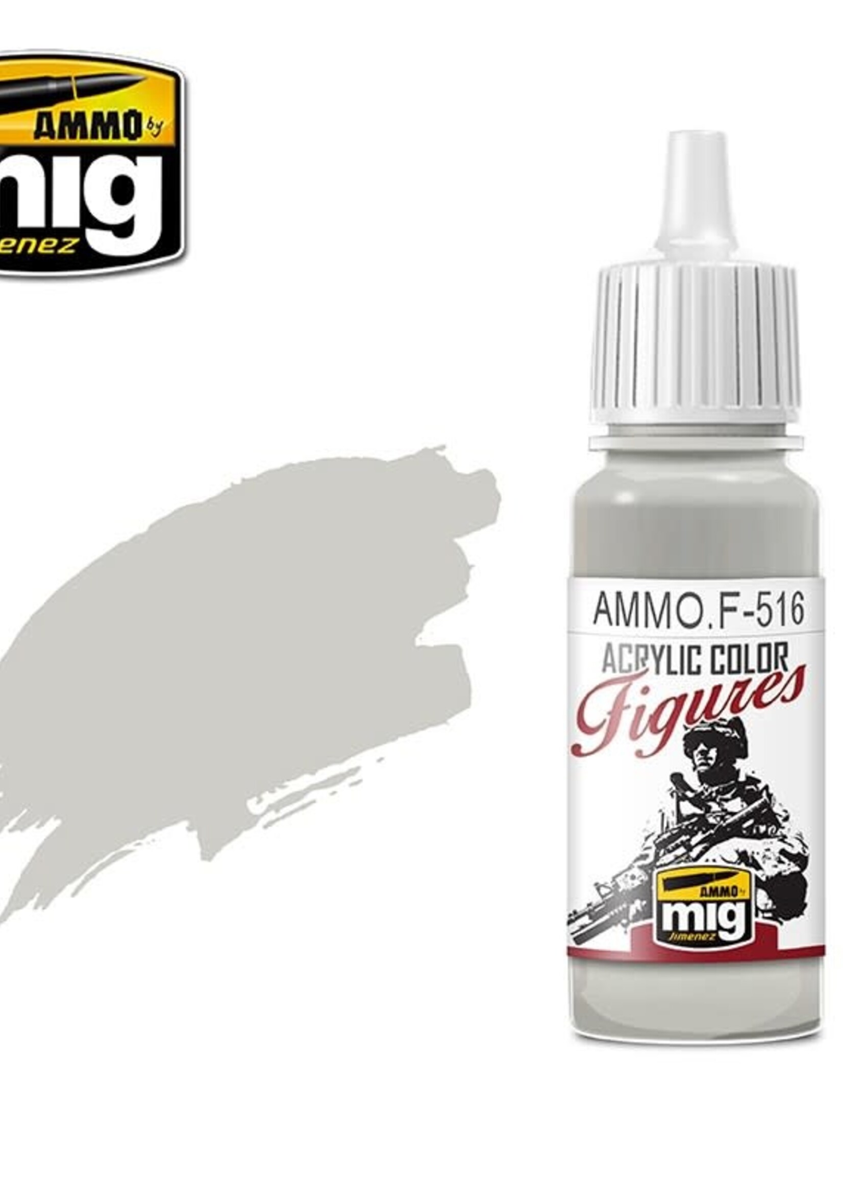 AMMO MIG AMMO MIG -F516 FIGURES PAINTS LIGHTGREY FS-35630 JAR 17ML