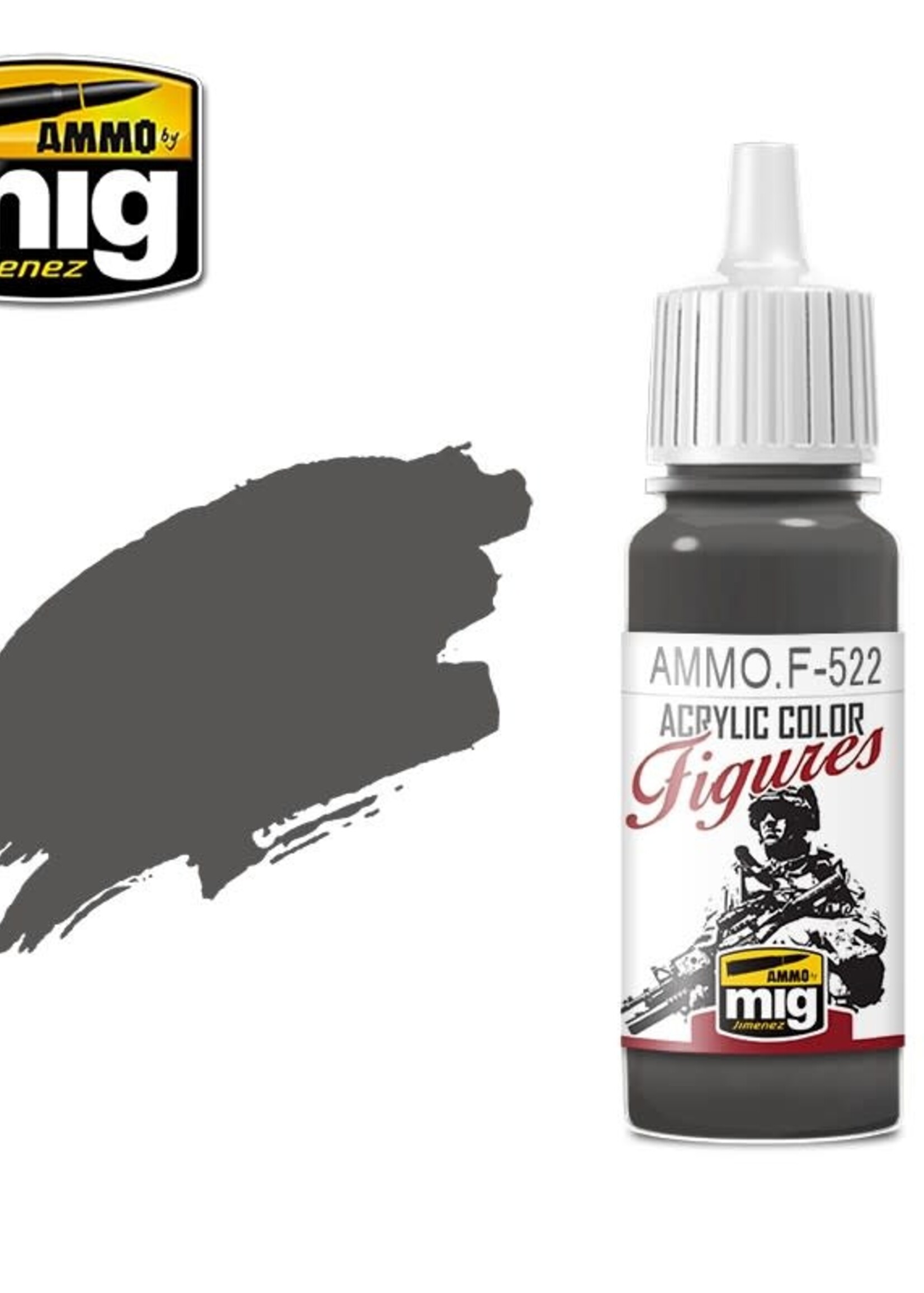 AMMO MIG AMMO MIG -F522 FIGURES PAINTS SLATE GREY JAR 17ML