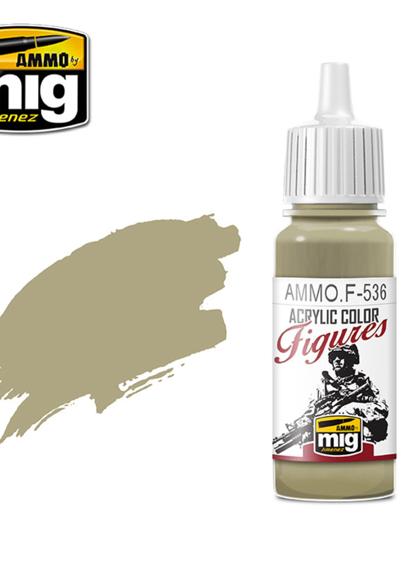 AMMO MIG AMMO MIG -F536 FIGURES PAINTS SPLINTER GREY JAR 17ML