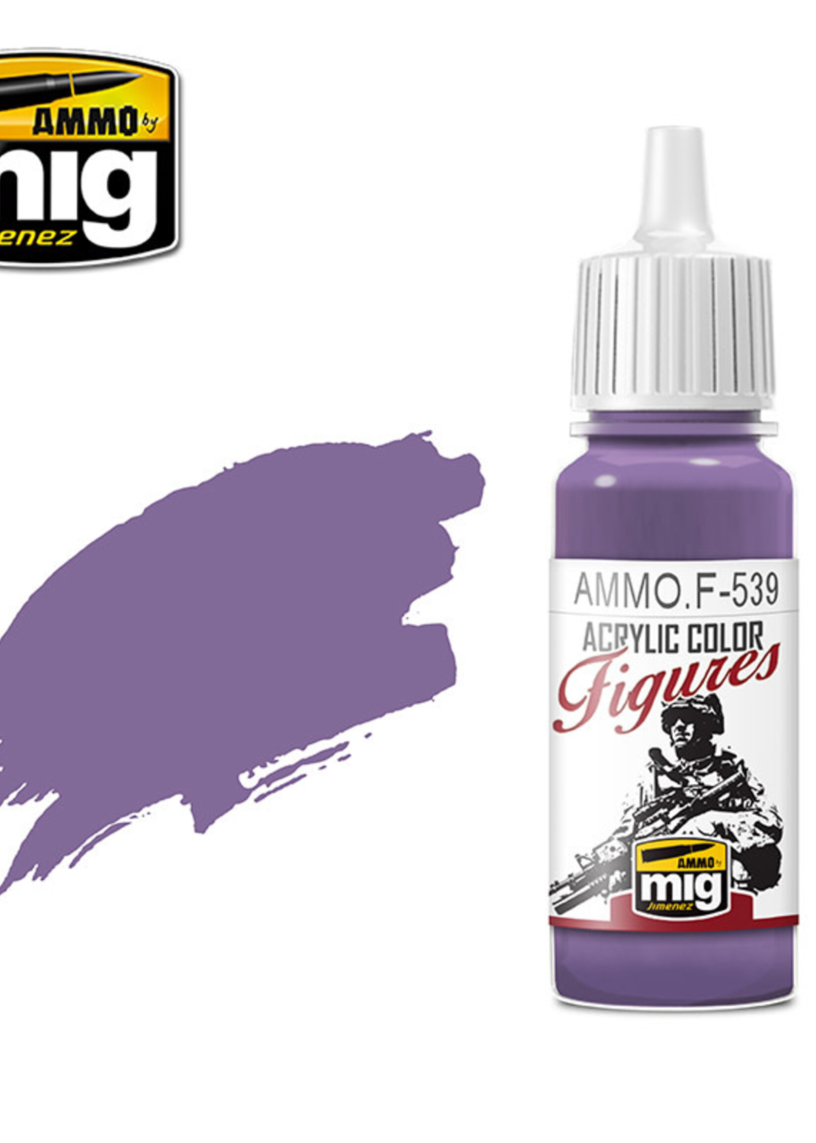 AMMO MIG AMMO MIG -F539 FIGURES PAINTS BRIGHT VIOLET JAR 17ML (4/21) *