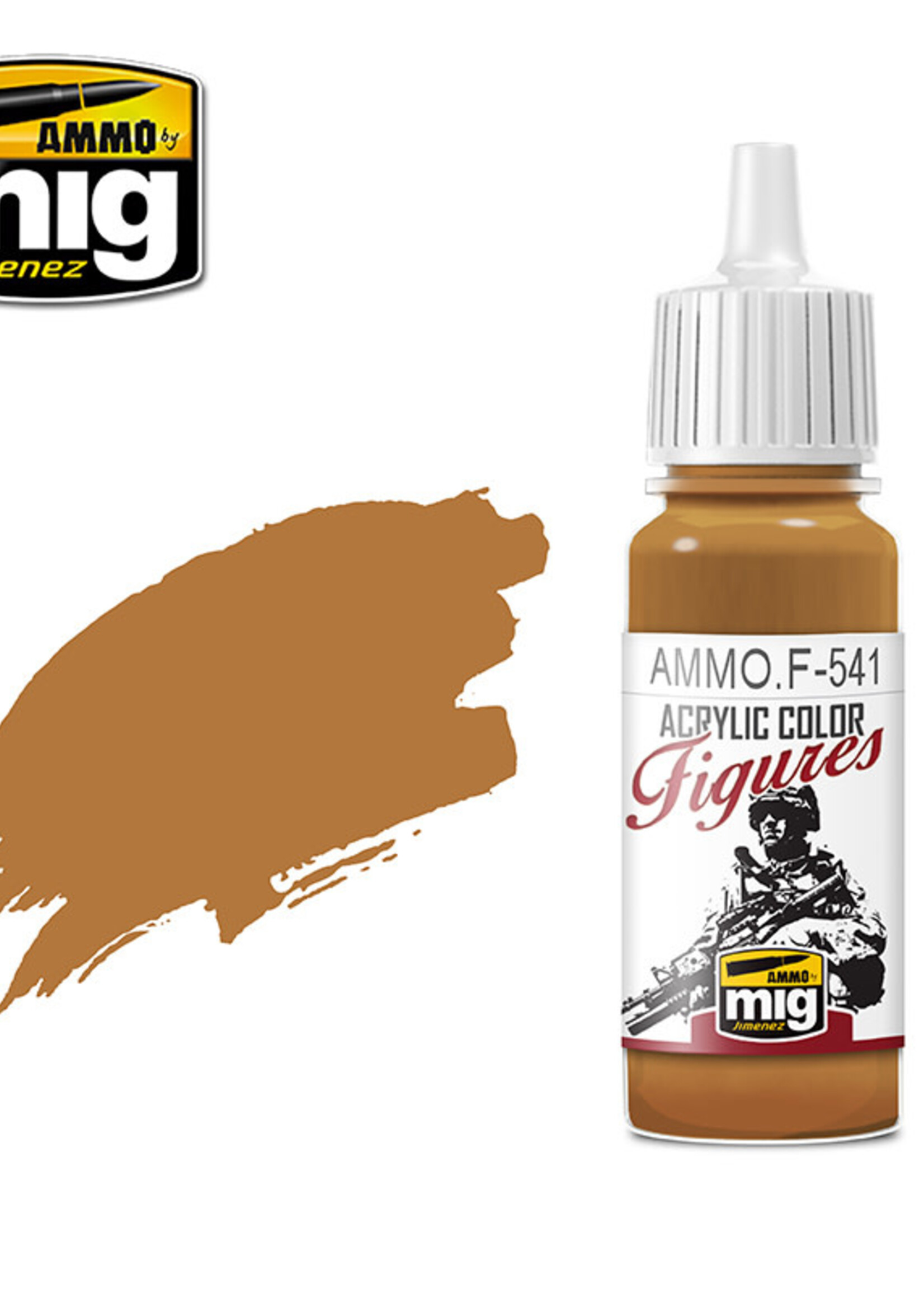 AMMO MIG AMMO MIG -F541 FIGURES PAINTS OCHRE JAR 17ML (4/21) *