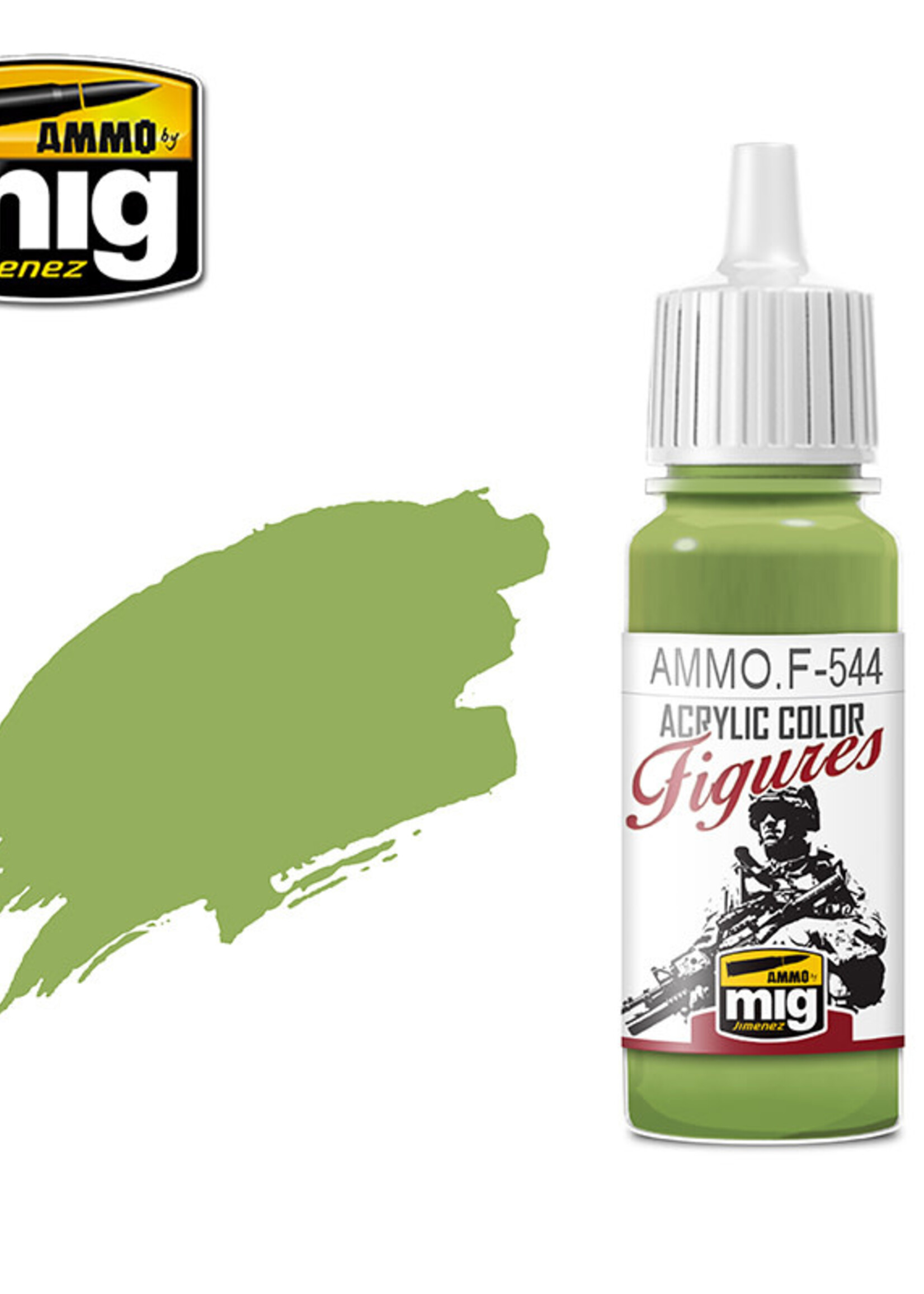 AMMO MIG AMMO MIG -F544 FIGURES PAINTS PACIFIC GREEN JAR 17ML (4/21) *