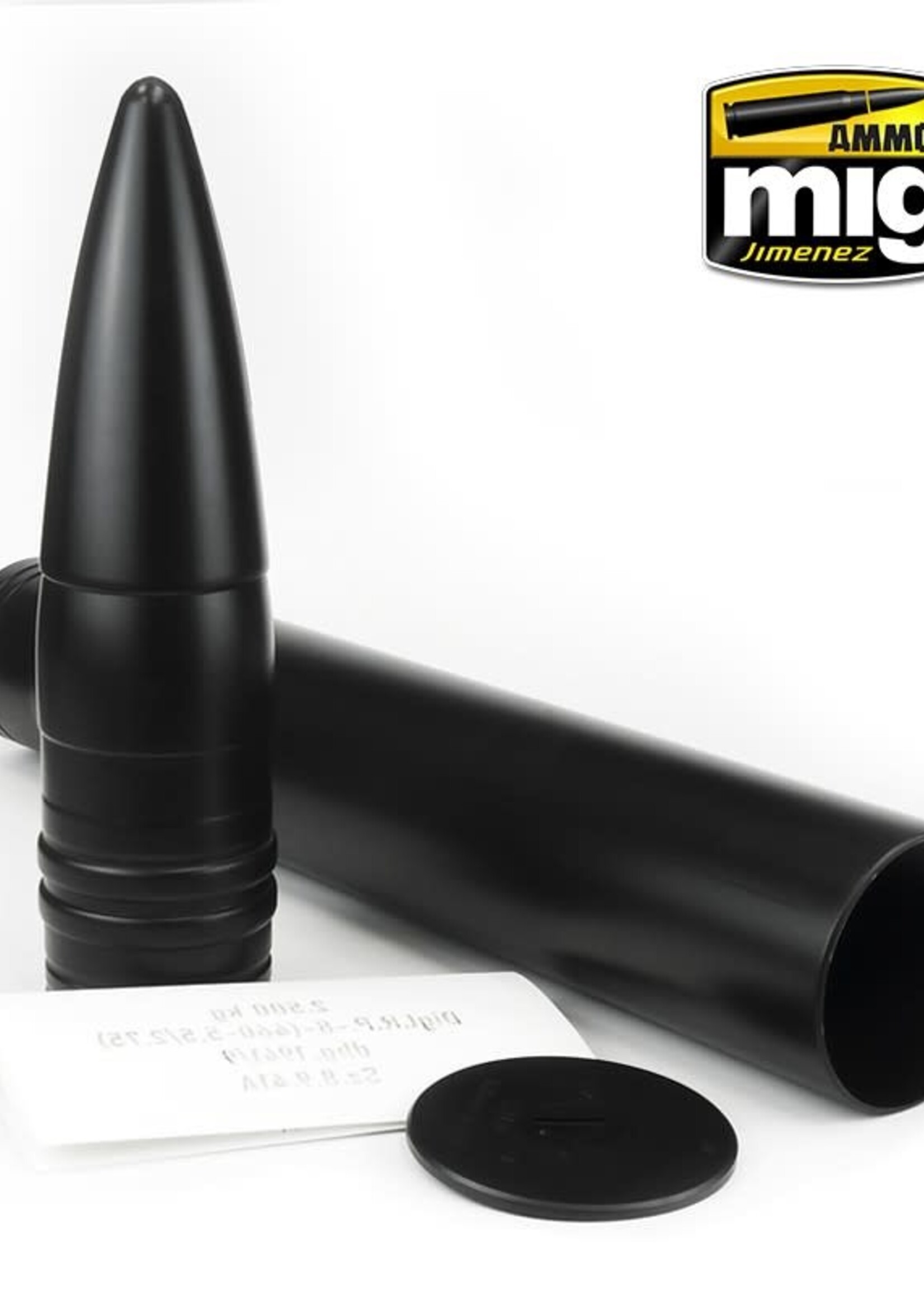 AMMO MIG AMMO MIG -PMODEL001 1/1 8,8 CM PZGR.39 APCBC L/56 REAL SCALE AMMUNITION SHELL