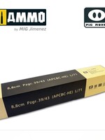 AMMO MIG AMMO MIG -PMODEL002 1/1 8,8 CM PZGR.39/43 APCBC-HE L71