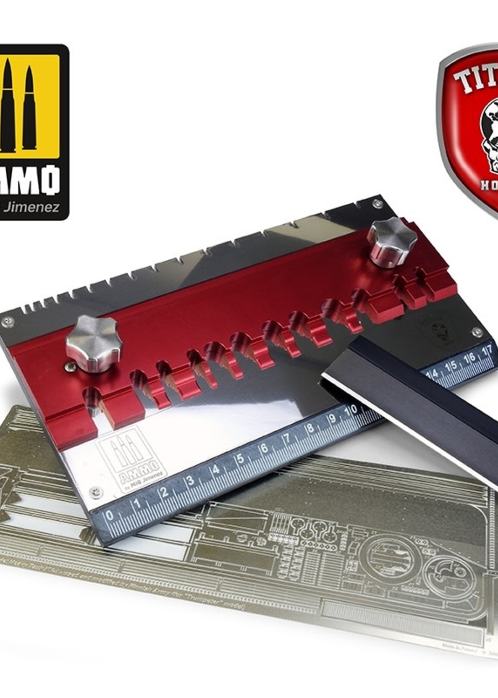 AMMO MIG AMMO MIG -TTH001 TITANS HOBBY: TESTAROSSA PHOTOETCHED BENDER (8/21) *
