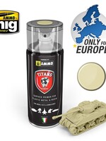 AMMO MIG AMMO MIG -TTH116 TITANS HOBBY: BONE WHITE MATT PRIMER 400 ML SPRAY (7/21) *