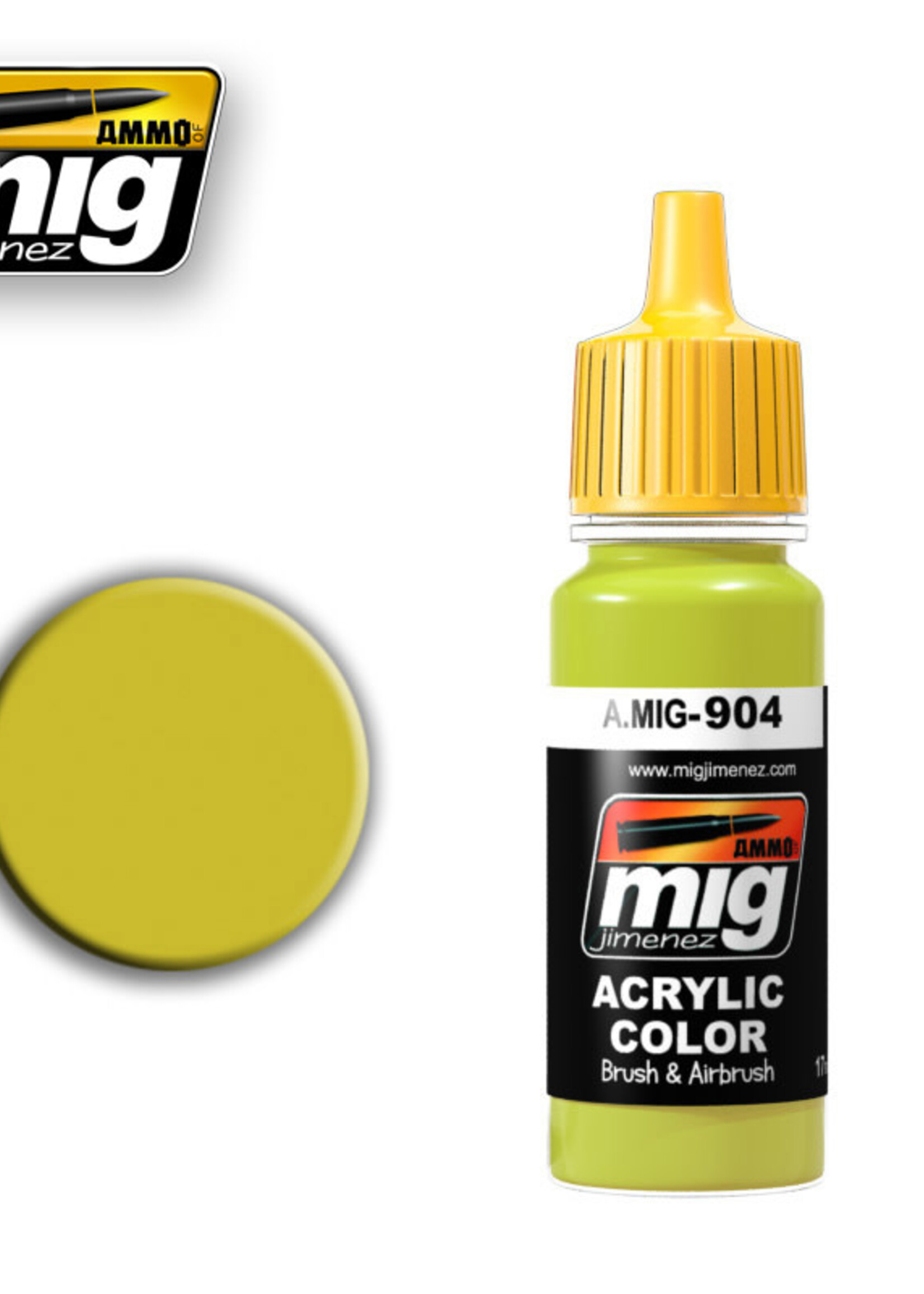 AMMO MIG AMMO MIG 0904 DARK YELLOW HIGH LIGHT JAR 17ML