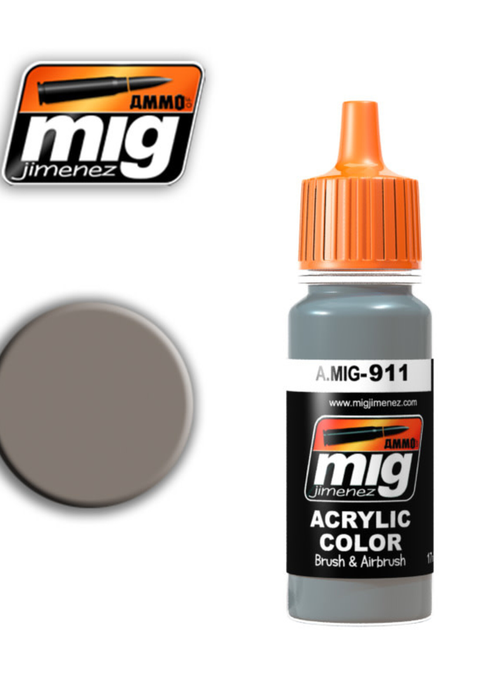 AMMO MIG AMMO MIG 0911 GREY SHINE JAR 17ML