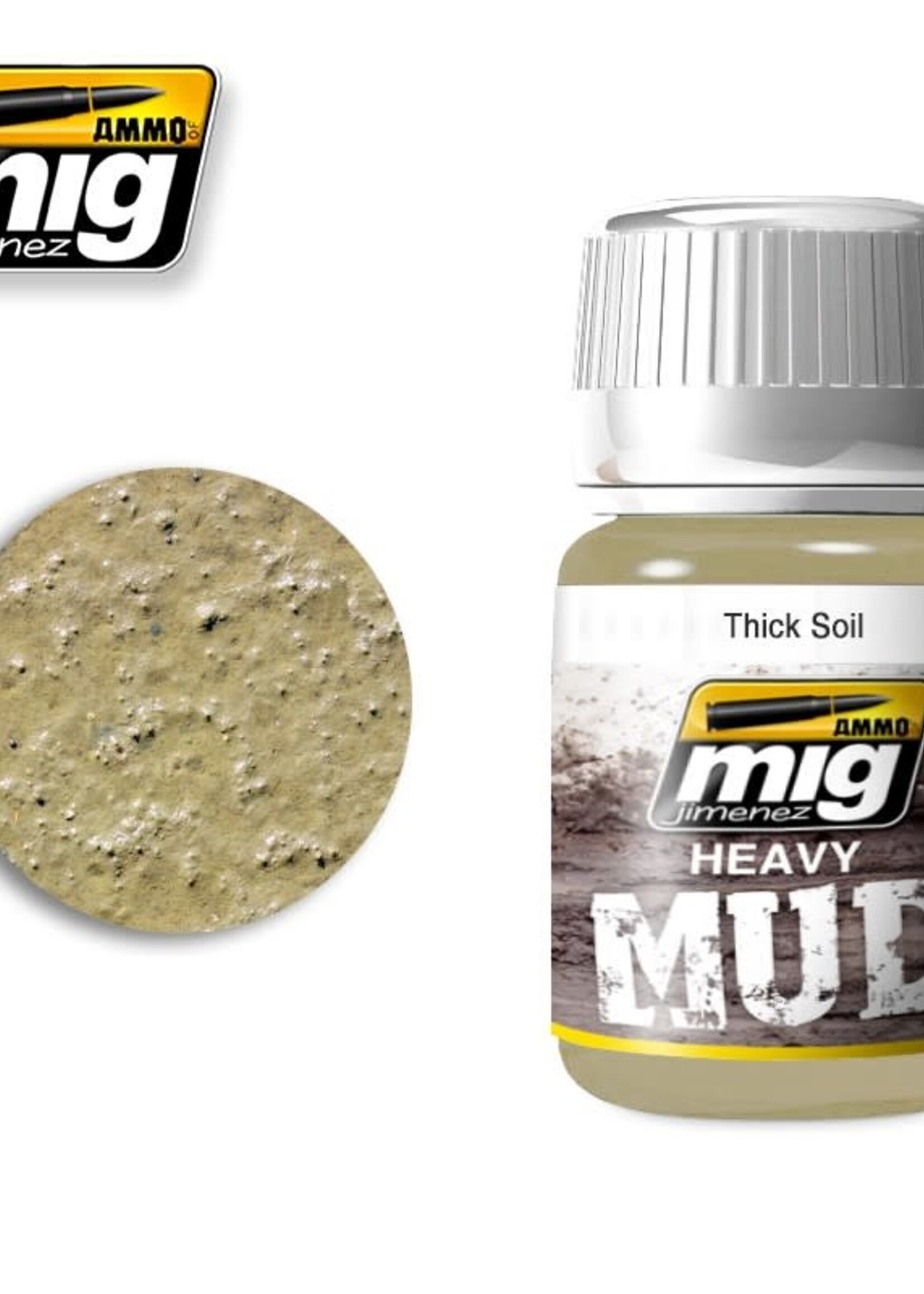 AMMO MIG AMMO MIG 1701 THICK SOIL JAR 35 ML