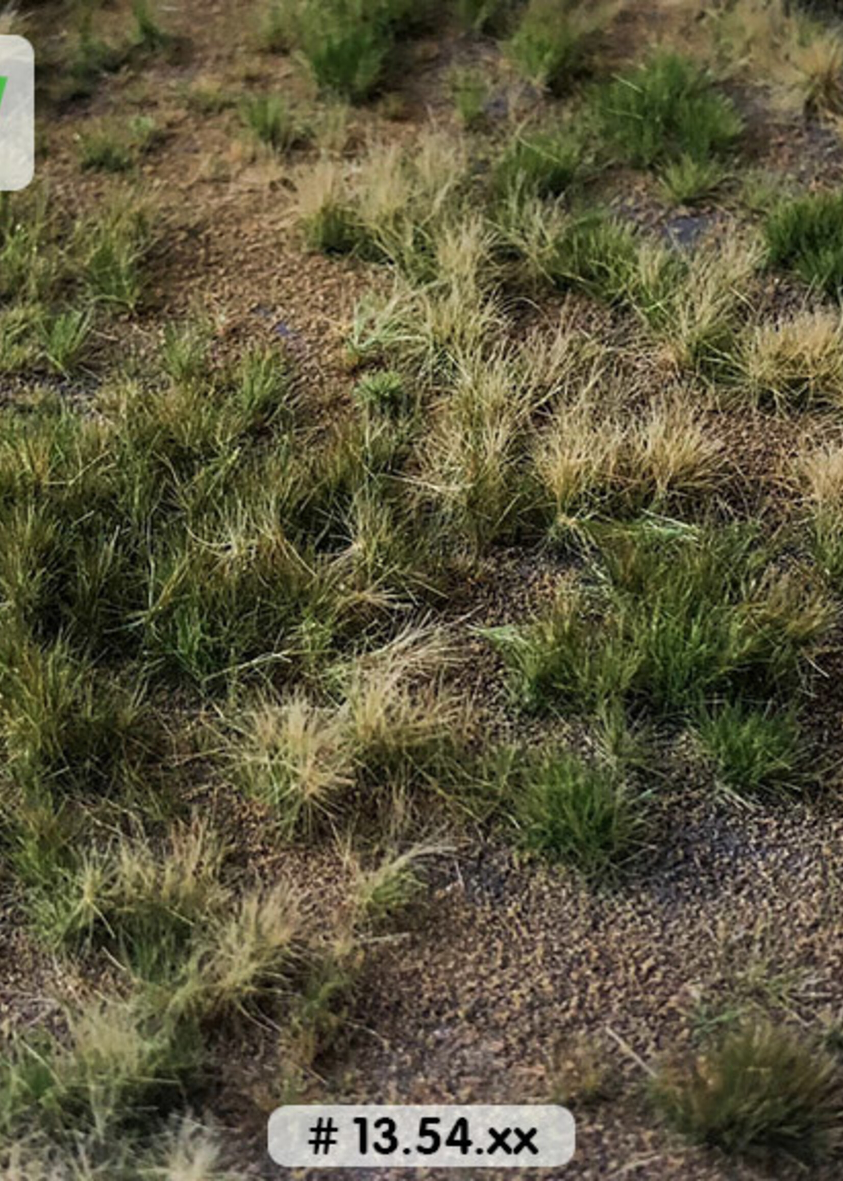 Lars op 't Hof Scenery 13.54 M Grasland zomer - wild, dorre grond 29 x 38 cm