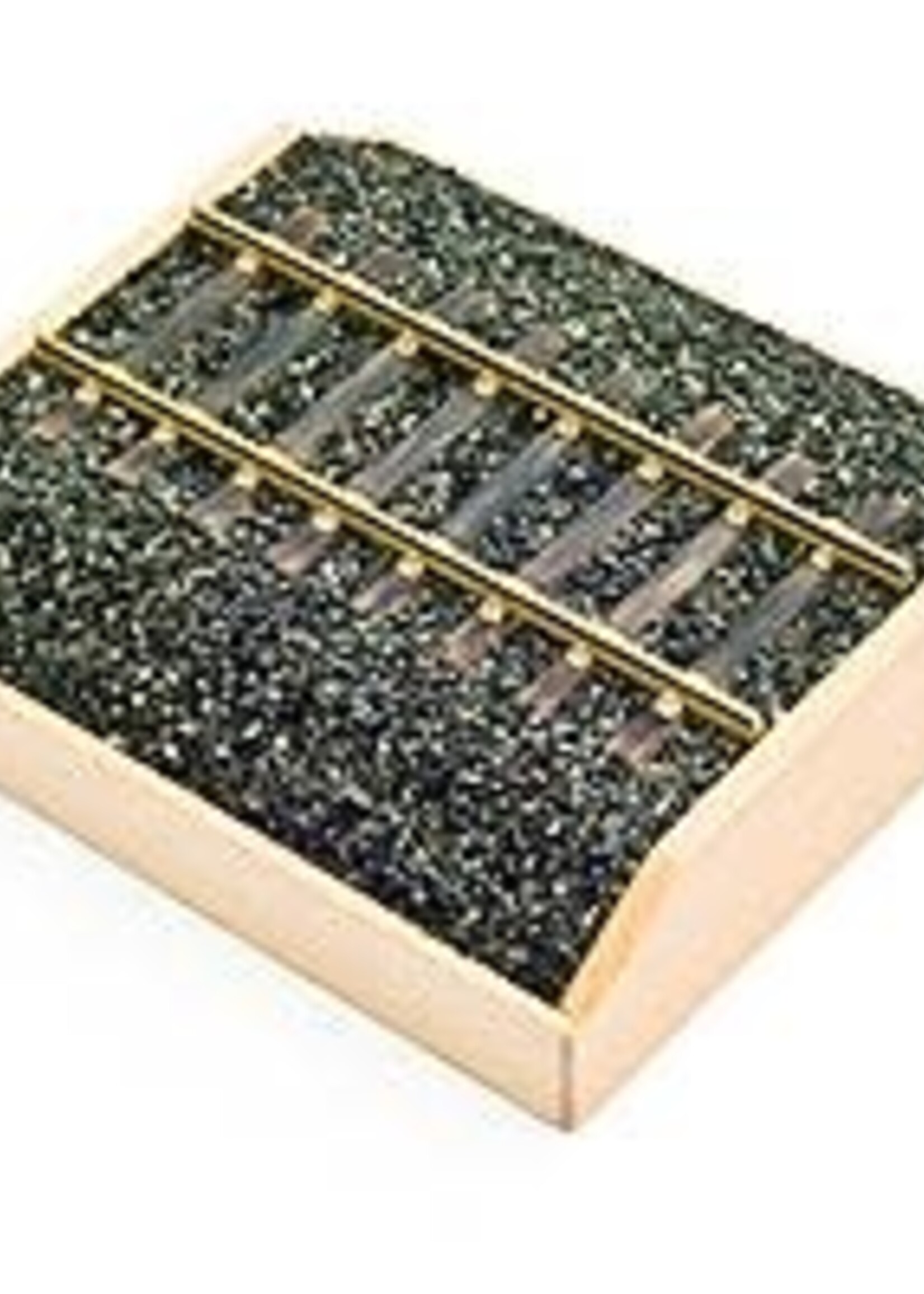 Spurenwelten Spurenwelten 207 Ballast Phonolite donkergrijs N-spoor korrelgrootte 0,25-0,44 mm