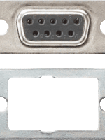 GIRA Inbouw unit Sub-D 9-polig female