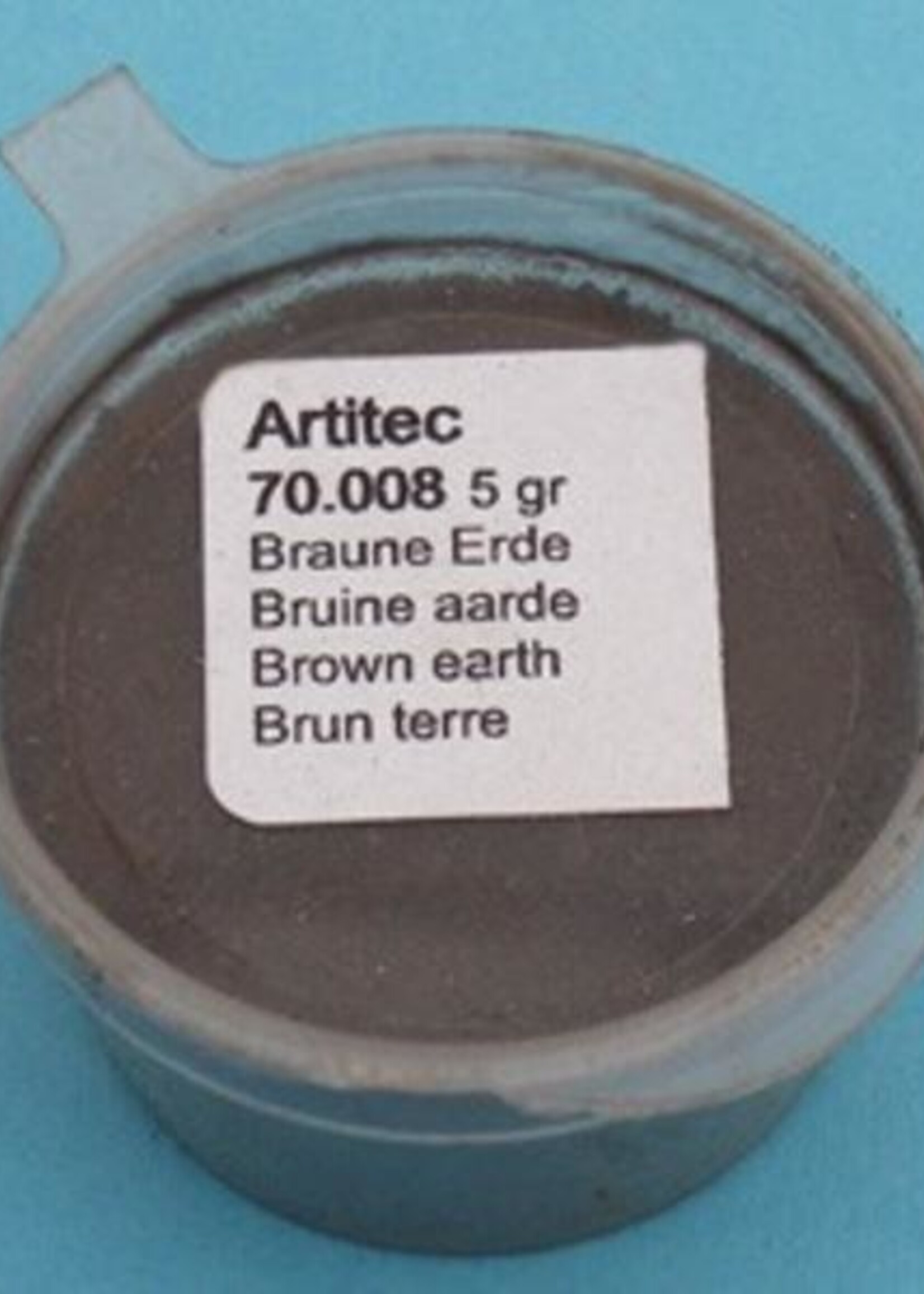 Artitec 70.008 Bruine aarde (modelbouwpoeder)