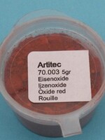 Artitec 70.003 Rode ijzeroxide (modelbouwpoeder)