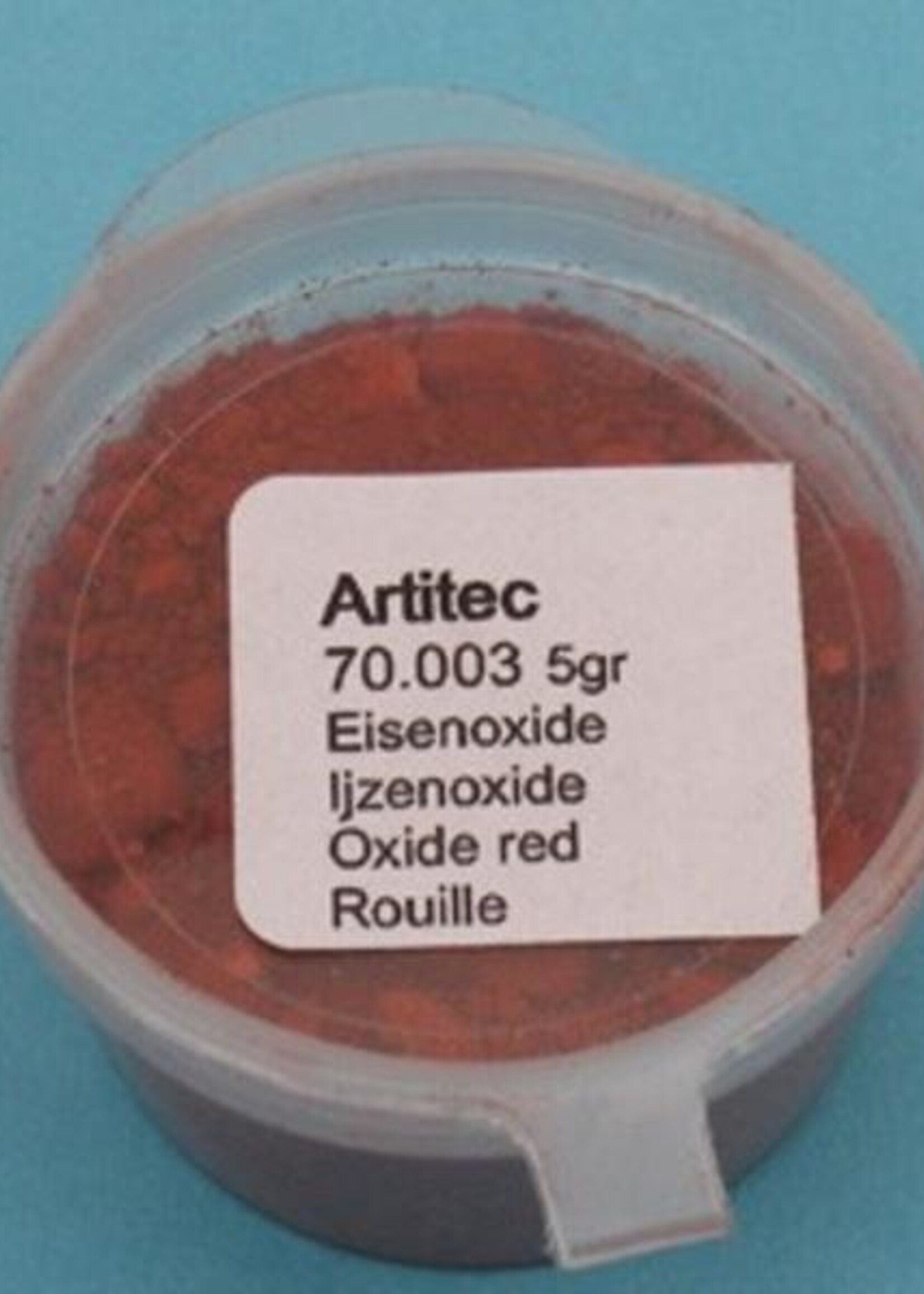 Artitec 70.003 Rode ijzeroxide (modelbouwpoeder)