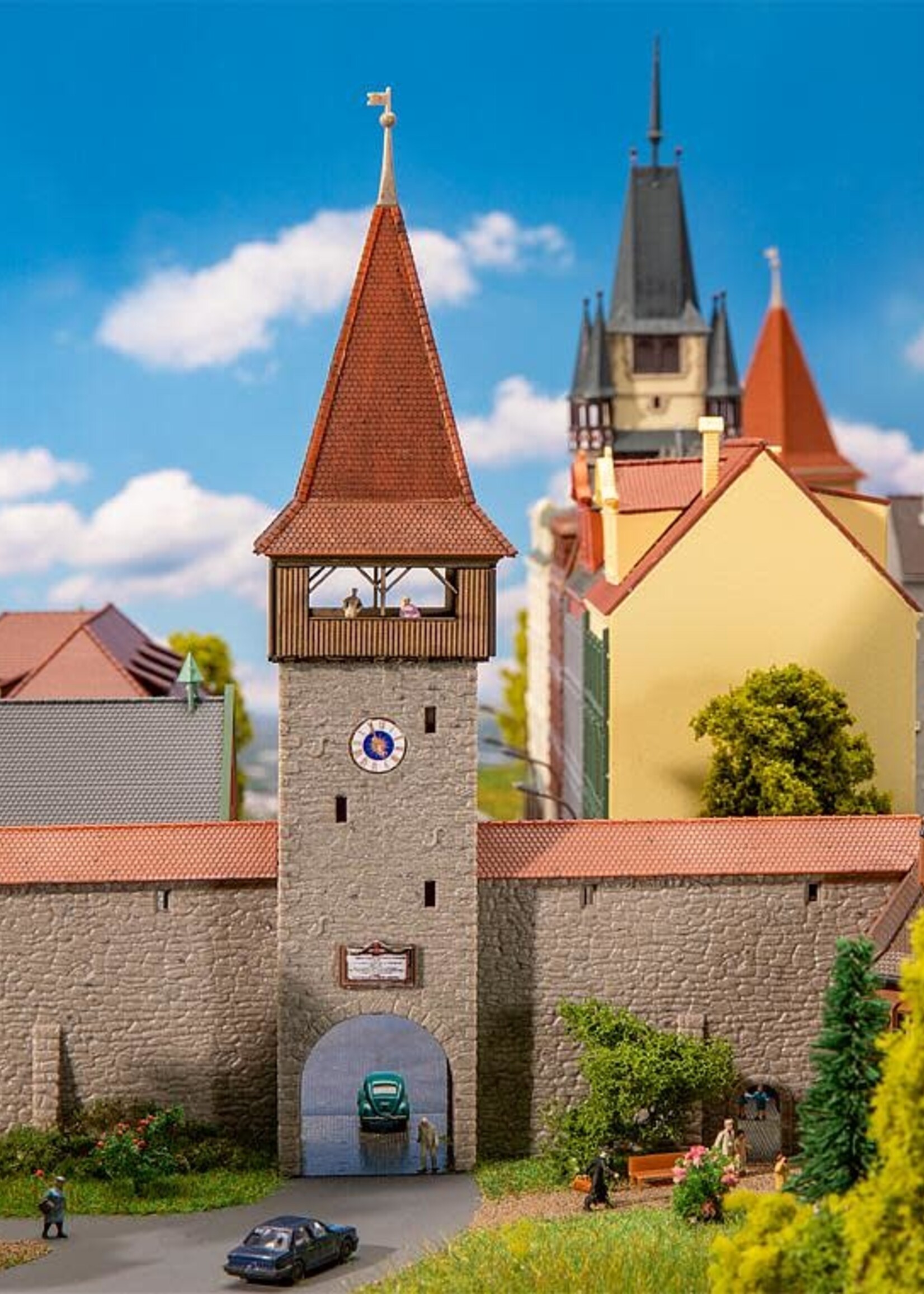 FALLER FALLER 232171 1/160 OUDE STADSTOREN MET MUUR (3/22) *