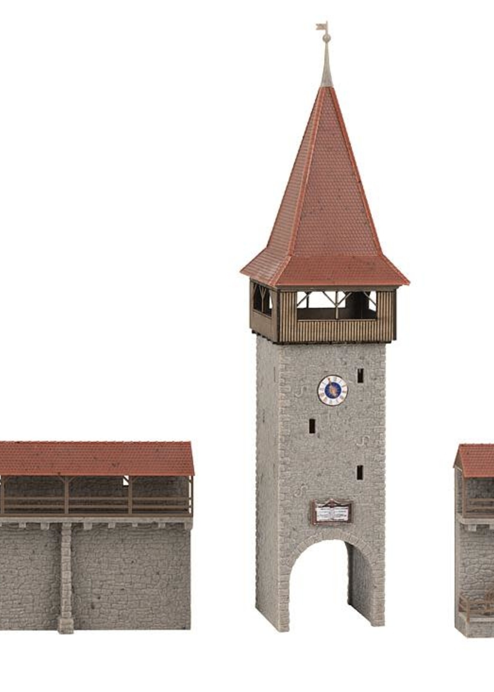 FALLER FALLER 232171 1/160 OUDE STADSTOREN MET MUUR (3/22) *