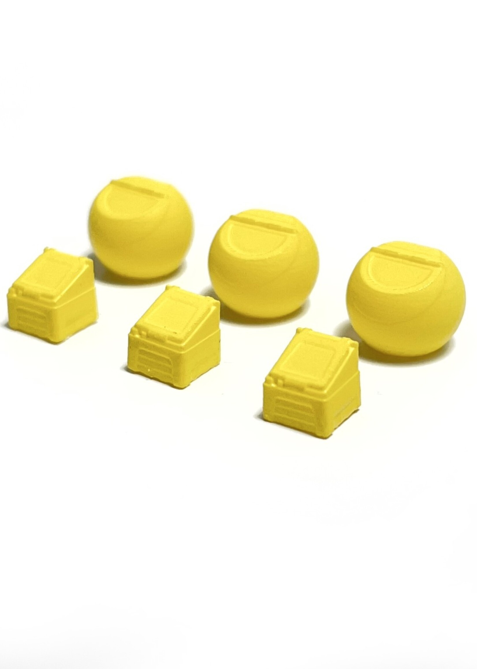 N-Train Zout/gritbakken en -scheppen (geel) (211036)