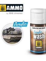 AMMO MIG AMMO MIG 0708 ACRYLIC WASH DARK WASH JAR 15 ML