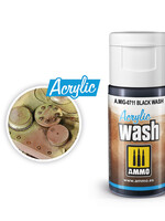 AMMO MIG AMMO MIG 0711 ACRYLIC WASH BLACK WASH JAR 15 ML