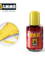 AMMO MIG AMMO MIG 2046RED MAGMA CEMENTJAR 30 ML (1/22) *