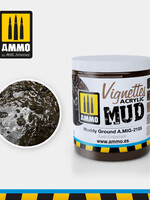 AMMO MIG AMMO MIG 2155 VIGNETTES ACRYLIC MUDDY GROUND 1 JAR 100ML