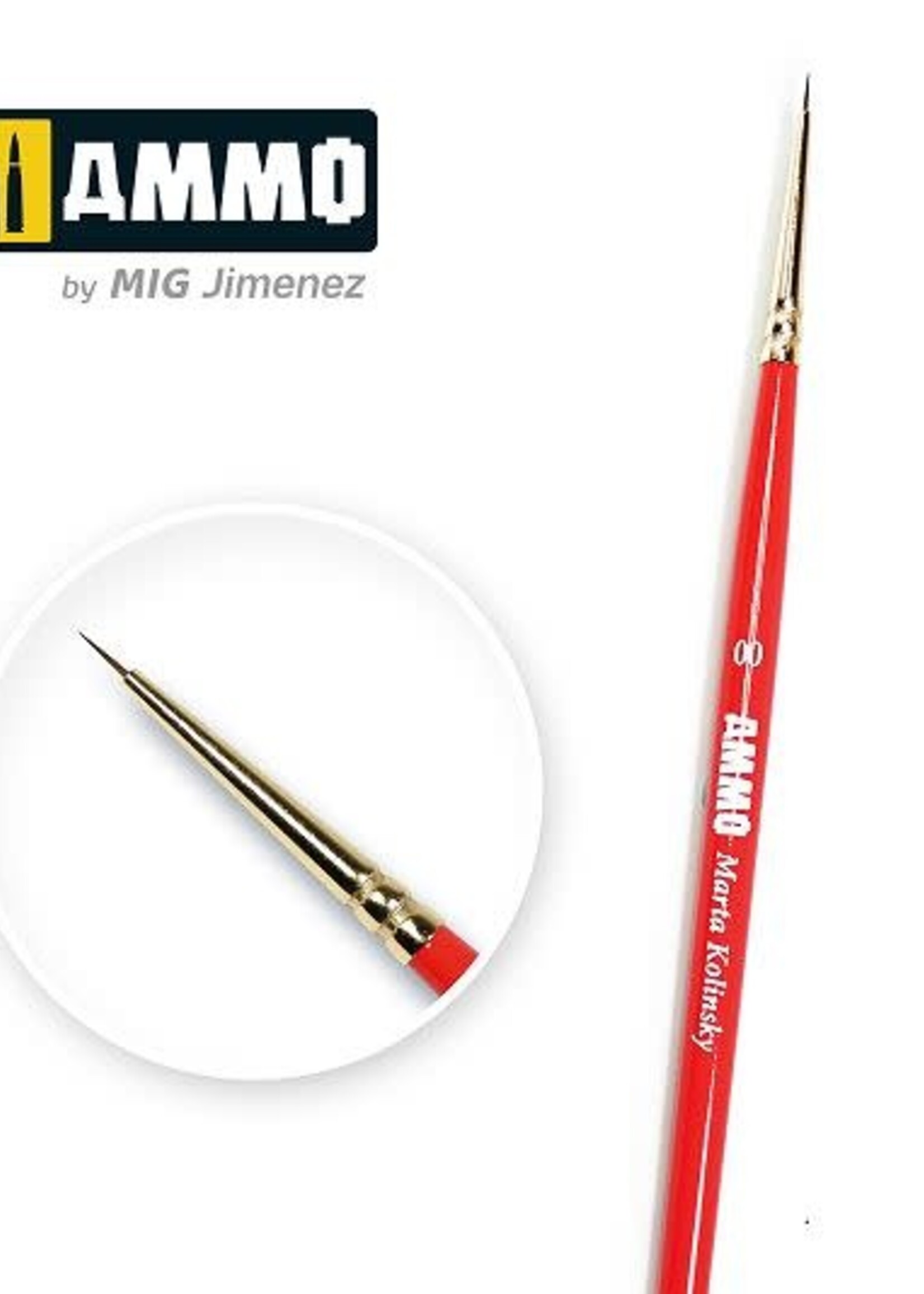 AMMO MIG AMMO MIG 8709MARTA KOLINSKY BRUSH NO. 00